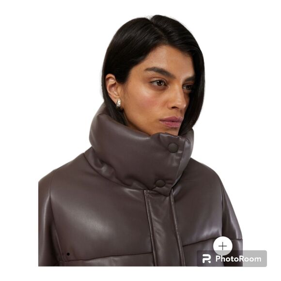 Apparis Jemma Puffer Jacket in Cocoa Womens Size XL - Picture 2 of 10